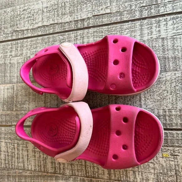 CROCS Shoes Crocs Kids Bayaband Sandal Candy Pink Poshmark